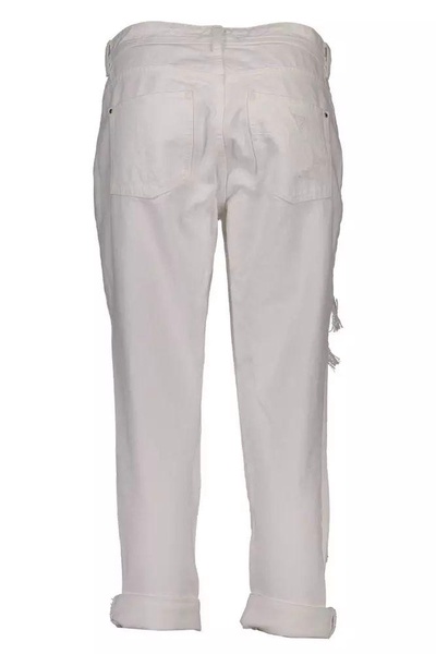 Guess Jeans White Cotton Jeans & Pant