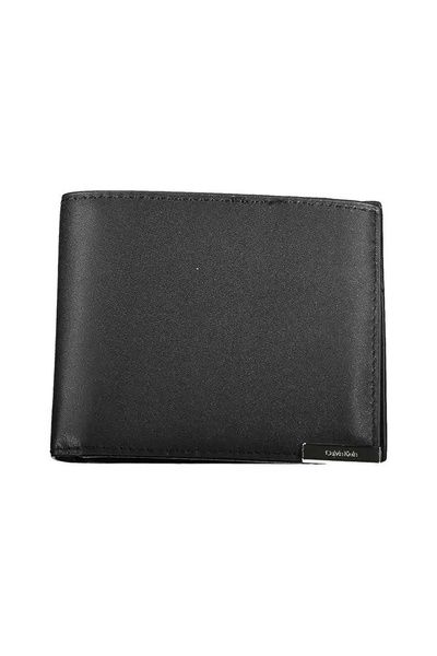 Sleek Black RFID Blocking Wallet