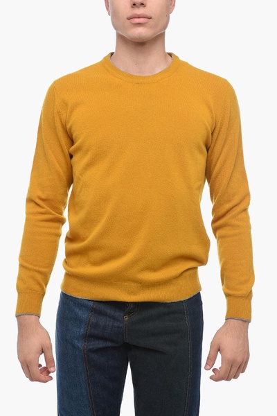 crew neck icon virgin wool sweater