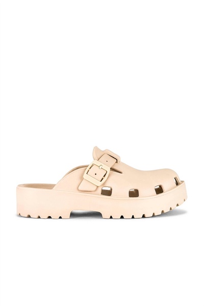 women's karlie buckle clog in sand dune