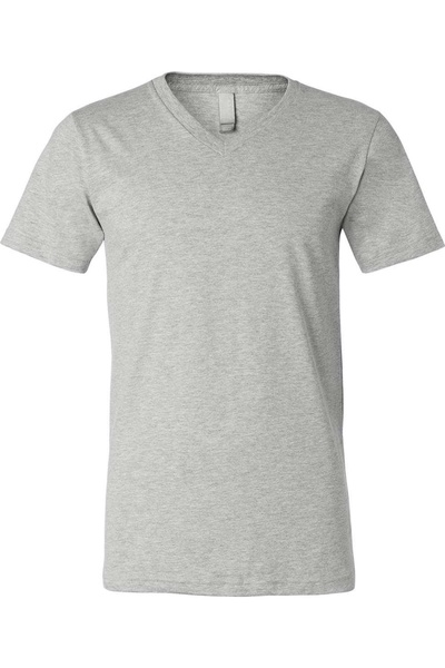 heather cvc v-neck tee