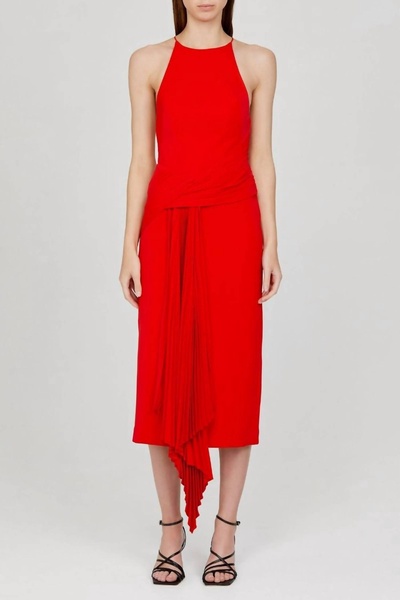 bercy dress in cherry