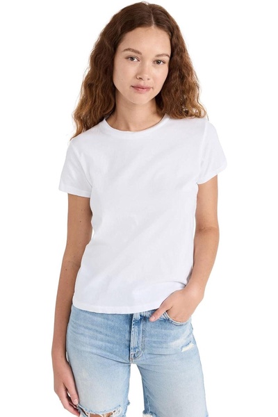 women's the lil goodie goodie tee, bright white