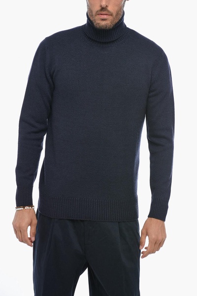 turtleneck virgin wool sweater