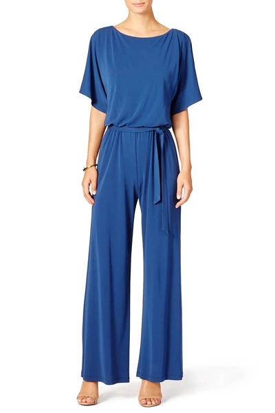 bernice jumpsuit in blue