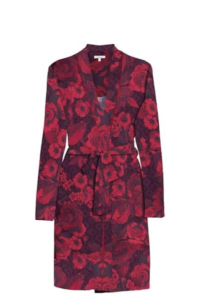 carrie sleep robe in red