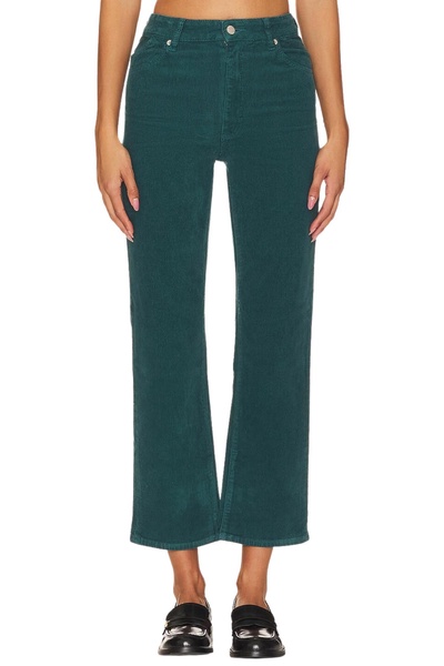 original straight corduroy pant in forest