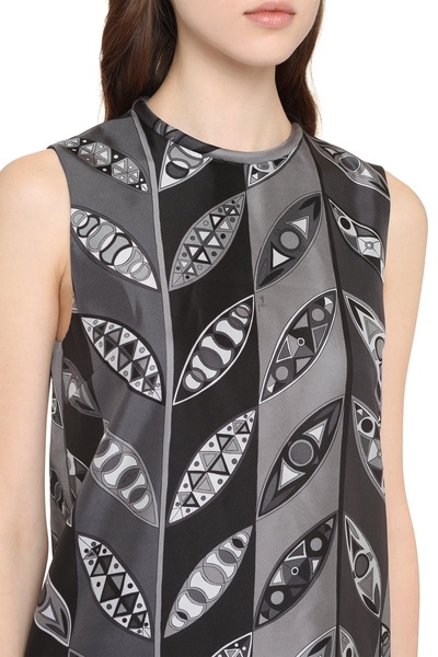 Pucci Printed Silk Dress