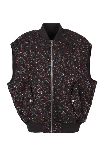 Khrisjoy Tweed Zip-Up Waistcoat Vest