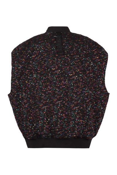 Khrisjoy Tweed Zip-Up Waistcoat Vest