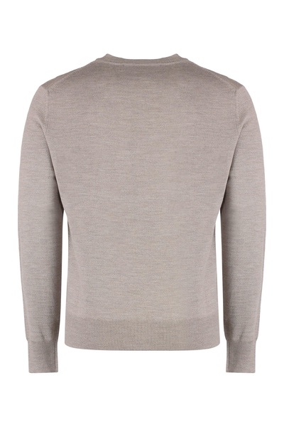 Virgin Wool Crew-neck Pullover