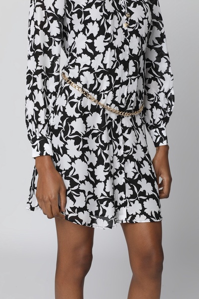 Printed Shirtdress