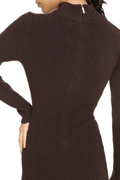 Michael Michael Kors Ribbed Zip-Up Dress