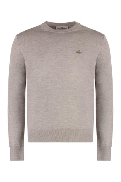 Virgin Wool Crew-neck Pullover