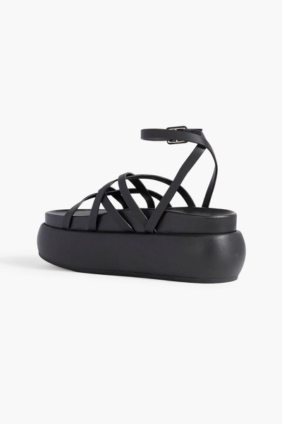 Buster leather platform sandals