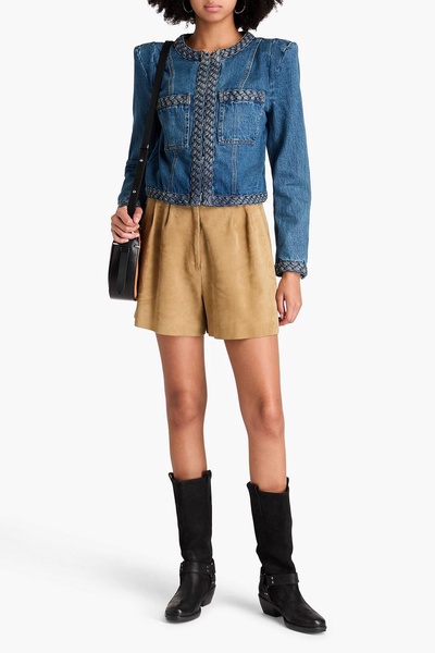 Arrowe cropped denim jacket