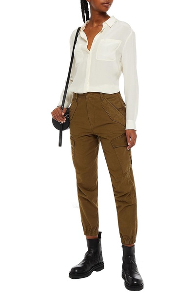 Field cotton-twill tapered pants