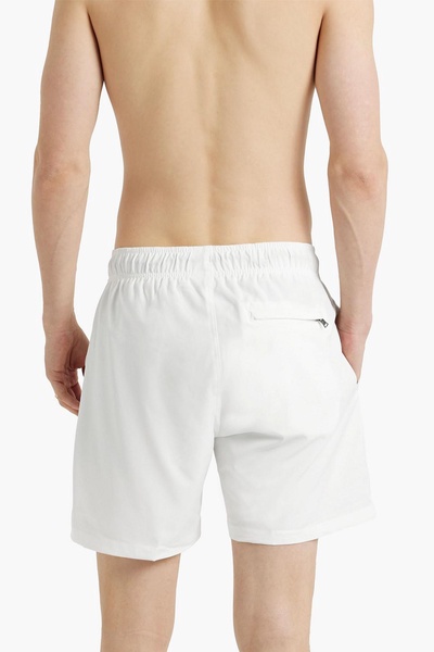 Comfort mid-length swim shorts