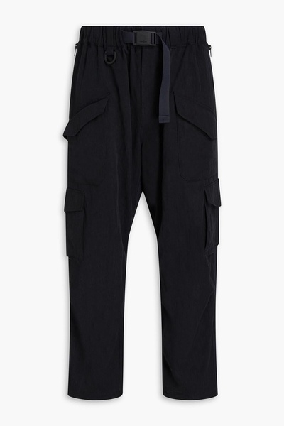 Cropped Lyocell-blend twill cargo pants