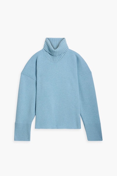 Cashmere-blend turtleneck sweater