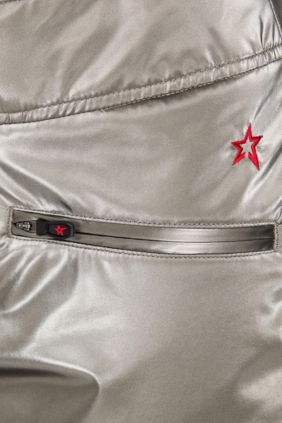 Aurora metallic flared ski pants