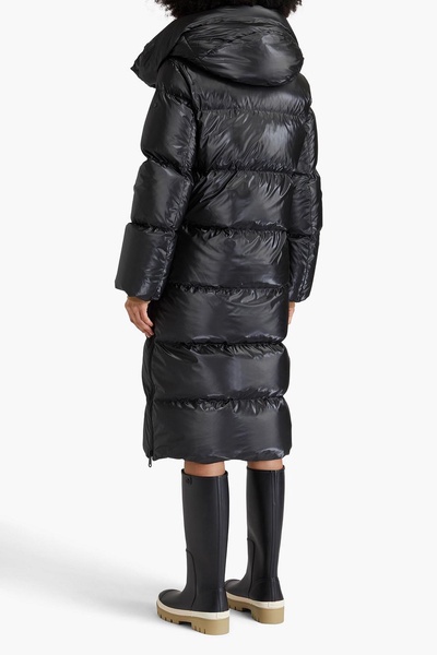 Jett quilted hooded down coat