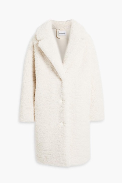 Faux shearling coat