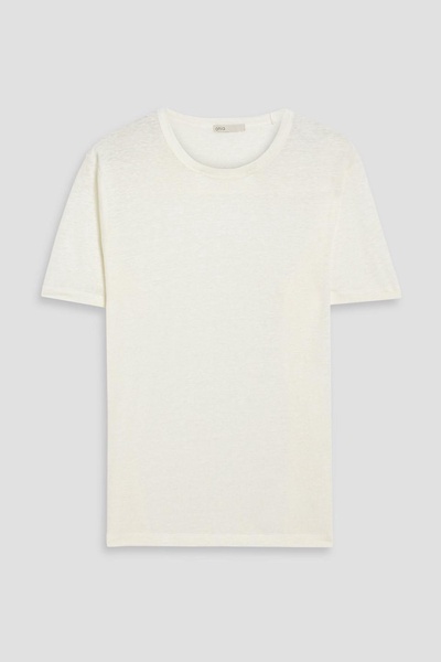 Chad linen-jersey T-shirt