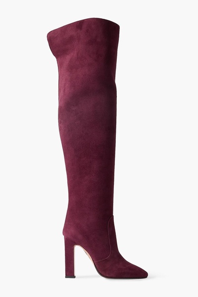 Joplin 105 suede over-the-knee boots