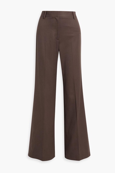 Arielle wool-twill flared pants