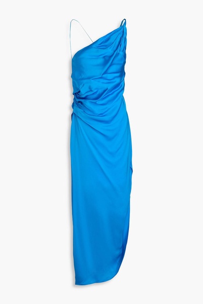 Xandra draped satin maxi dress