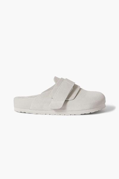 + Tekla Nagoya shearling-lined suede clogs