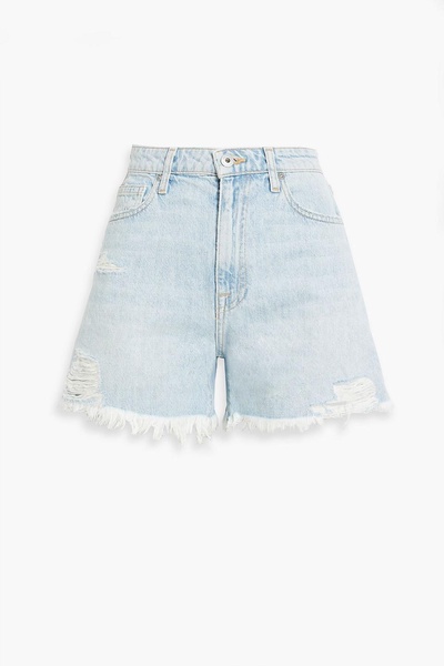 Luca distressed denim shorts