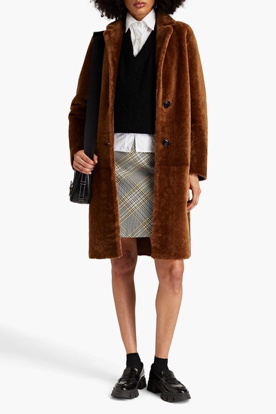 Shearling coat