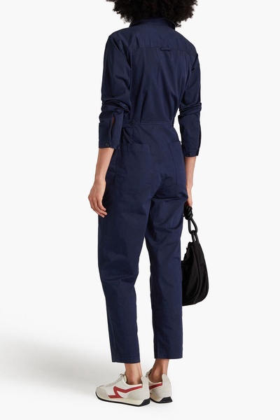 Stretch-cotton jumpsuit