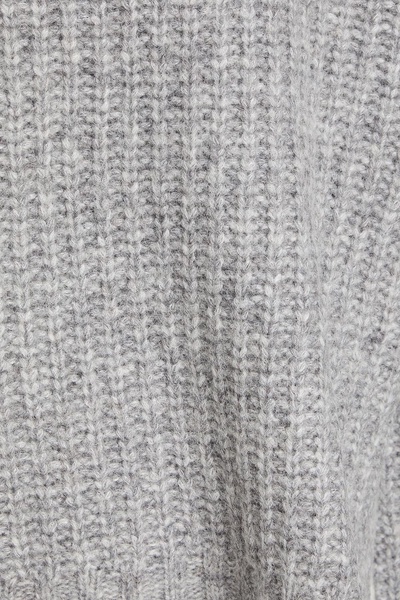 Normandie ribbed wool-blend sweater