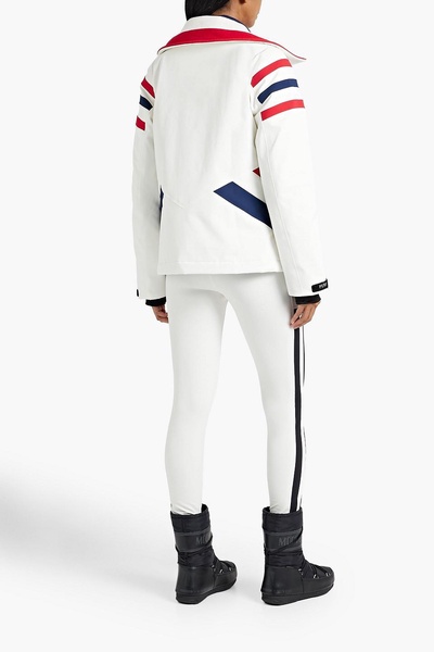 Clemency striped ski jacket