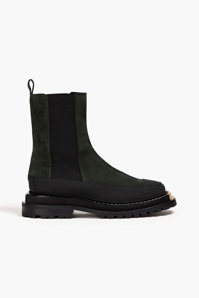 Liam suede and leather Chelsea boots