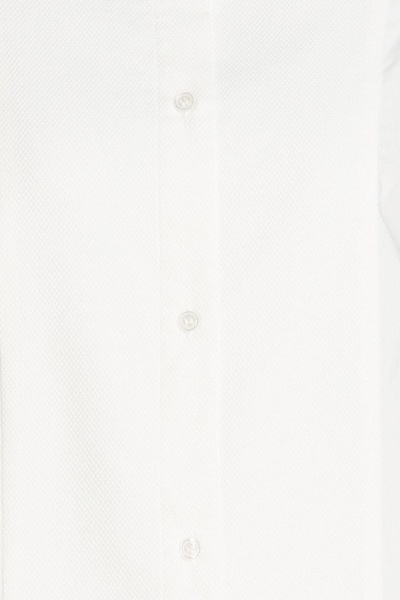 Baltimore cotton-poplin and piqué top