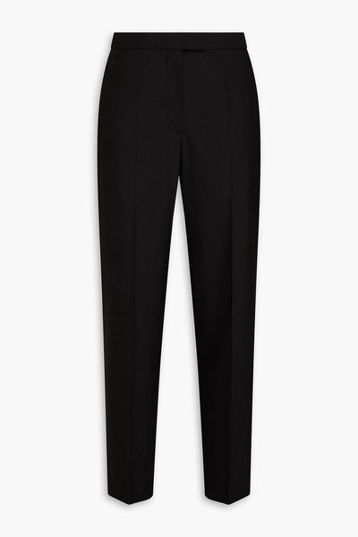 Wool tapered pants