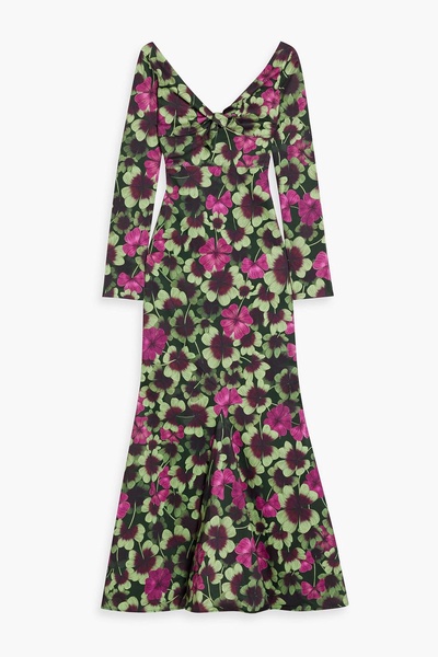 Nube Fortuna floral-print cotton-blend maxi dress