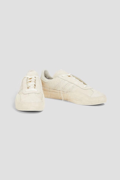 Gazelle embroidered suede sneakers