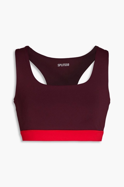 Dream two-tone stretch sports bra