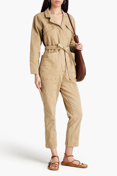 Expedition cropped TENCEL™-blend twill jumpsuit