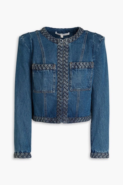 Arrowe cropped denim jacket