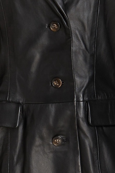 Stovset leather blazer