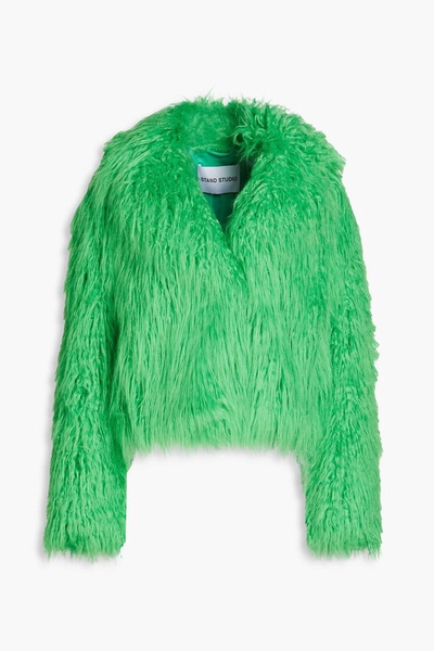 Faux fur jacket