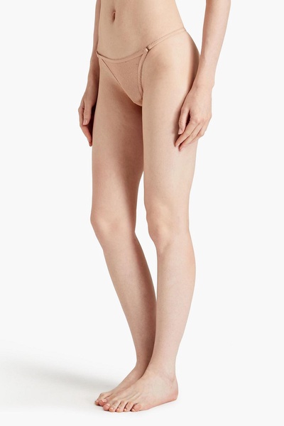 Carole point d'esprit low-rise thong