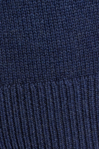 Weston merino wool and cotton-blend sweater