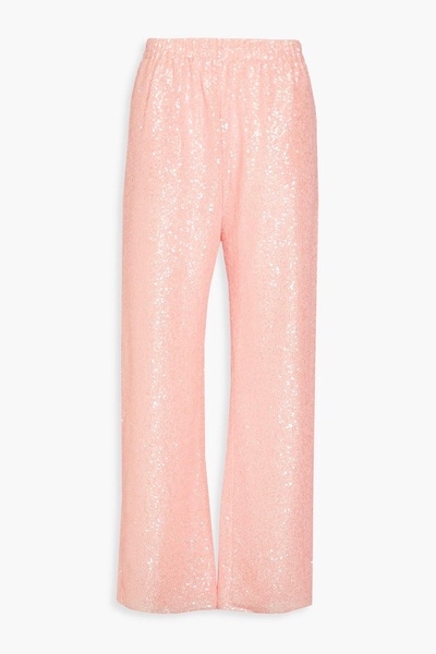 Fatou sequined tulle wide-leg pants